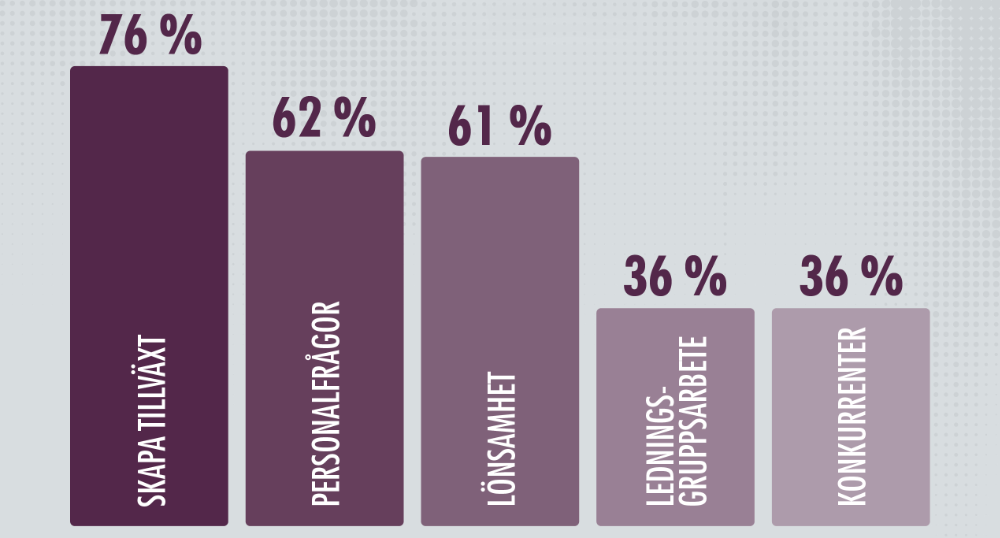 Tillväxt, lönsamhet och kompetens – den ständiga balansakten. Grafik: Per Åhman